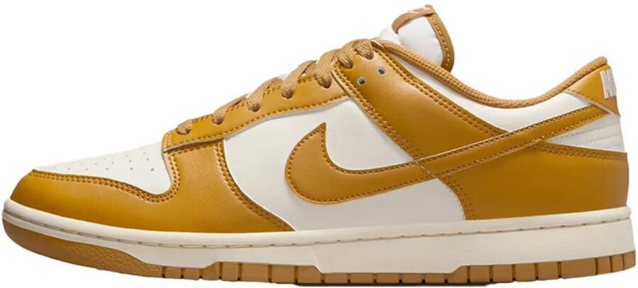 Nike Dunk Low Retro Wheat Gebroken Wit Sneakers Heren Doos Zonder Deksel