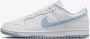 Nike Herenschoenen Dunk Low Retro White Summit White Light Armoury Blue- Heren White Summit White Light Armoury Blue - Thumbnail 6