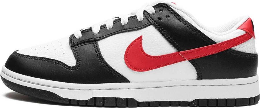 Nike Dunk Low Retro Zwart Wit Rood Sneakers Heren