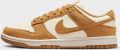 Nike Lage Sneakers Baskets Dunk Low cuir synthétique et suède - Wit