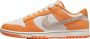 Nike Dunk Low Sneakers Wit Oranje - Thumbnail 1