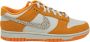 Nike Dunk Low Sneakers Wit Oranje - Thumbnail 2