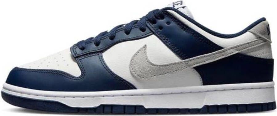 Nike Dunk Low Basketball Schoenen midnight navy light smoke grey summit grey maat: 42.5 beschikbare maaten:42.5 43 45 46