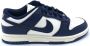 Nike Dunk Low Next Nature Gebroken Wit Donkerblauw Sneakers Dames Doos Zonder Deksel - Thumbnail 4
