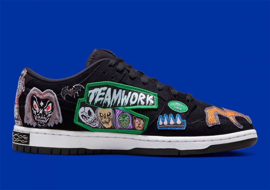 Nike Neckface x SB Dunk Low Black White (Exclusief)
