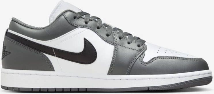 Nike Dunk Nike Air Jordan 1 Low Sneaker Unisex Wit Zwart Grijs LET OP! Doos Zonder Deksel
