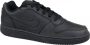 Nike Ebernon Low AQ1775-003 Mannen Zwart Sneakers - Thumbnail 2