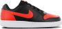 Nike Ebernon Low Heren Sneakers Sport Casual Schoenen Zwart-Rood AQ1775 - Thumbnail 2