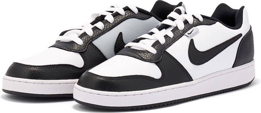 Nike Ebernon Low Prem Sneaker Black White Grey