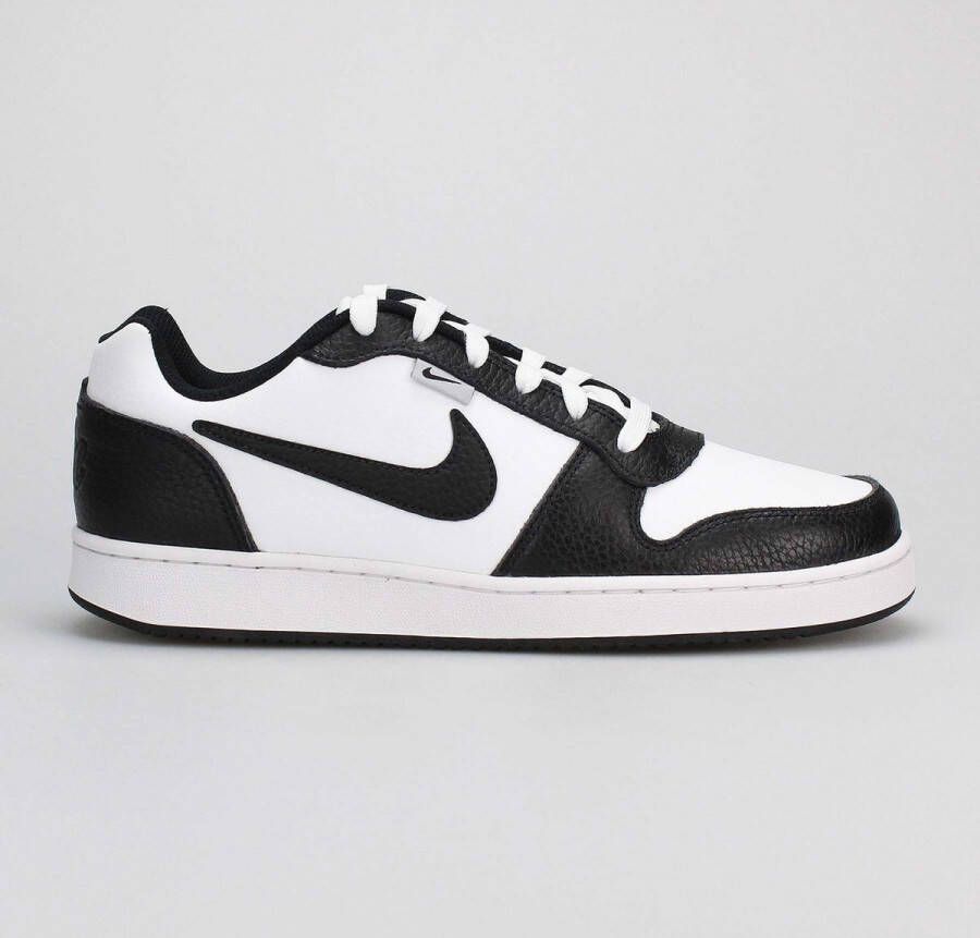 Nike Ebernon Low Premium 'White Black' Sneakers Heren Zwart Wit