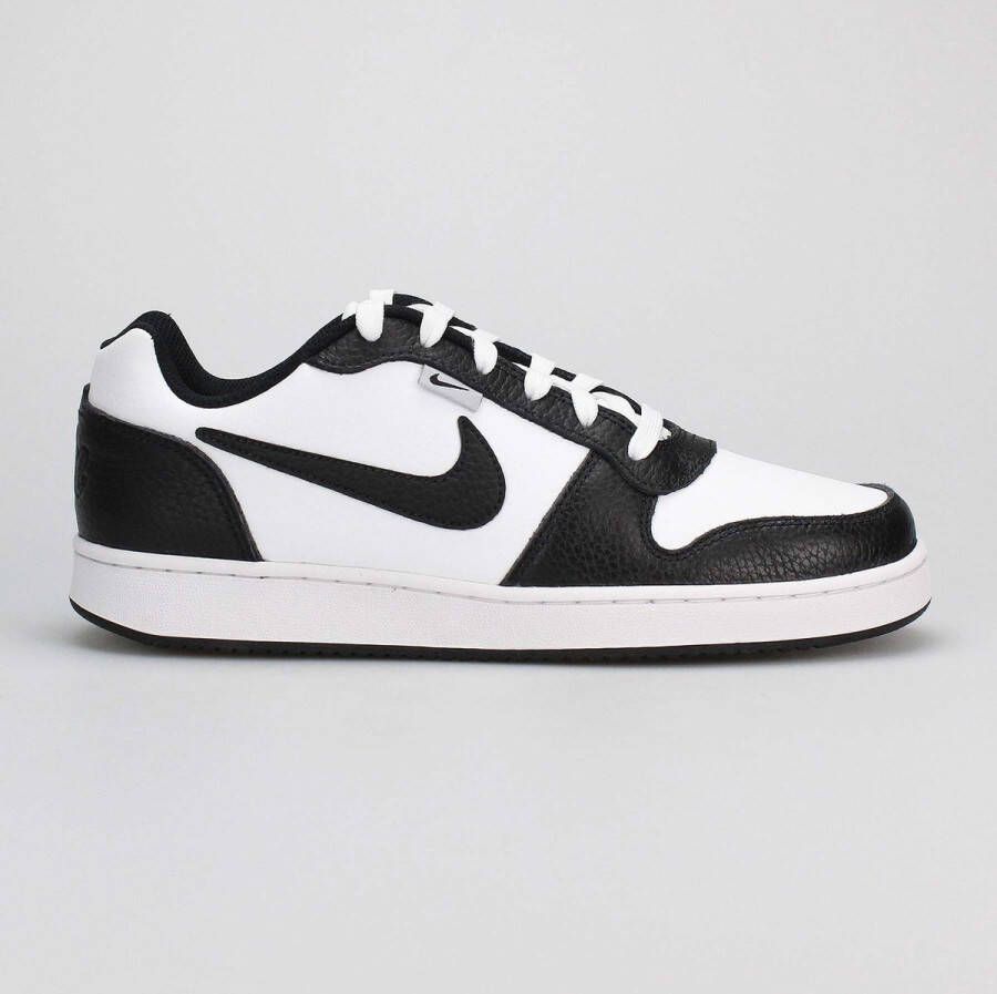 Nike Ebernon Low Premium 'White Black' Sneakers Heren Zwart Wit