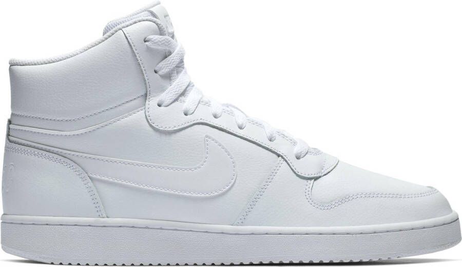 Nike Leren Sneakers Ebernon MID White Heren