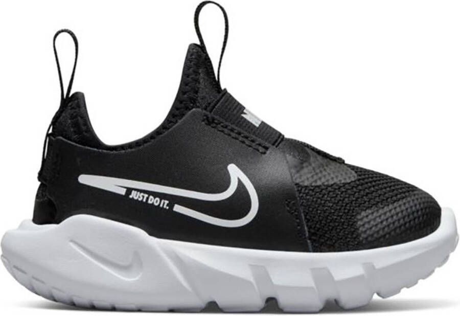 Nike Flex Runner 2 TDV Sneakers Kinderen Black White Photo Blue University Gold
