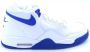 Nike Air Flight Legacy Heren Sneakers Basketbalschoenen Leer Wit BQ4212 - Thumbnail 1