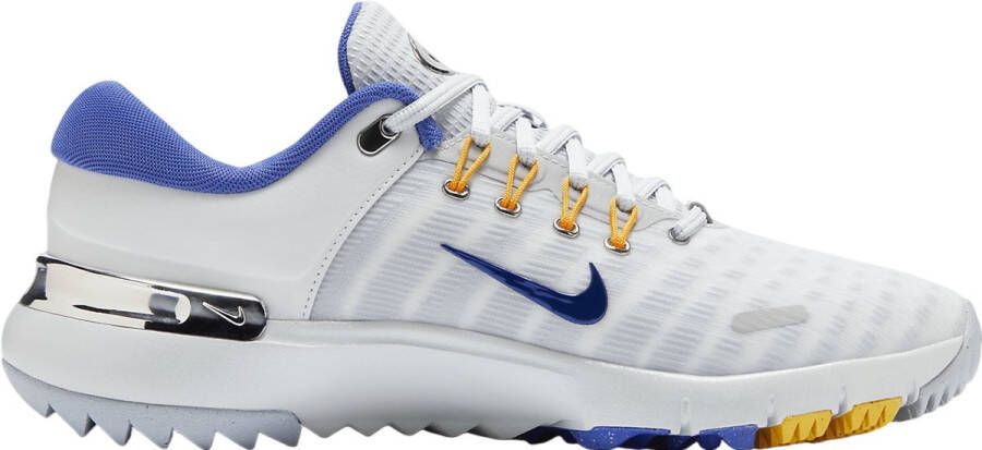 Nike Free Golf Pure Platinum Golfschoenen Pure Platinum Astronomy Blue Heren