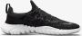 Nike Free Run 5.0 Hardloopschoen voor dames Black Dark Smoke Grey White Dames - Thumbnail 1