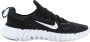 Nike Free Run 5.0 Hardloopschoen voor dames Black Dark Smoke Grey White Dames - Thumbnail 1