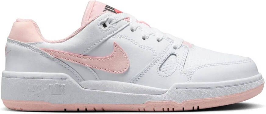 Nike Full Force Sneakers White Pink Kids