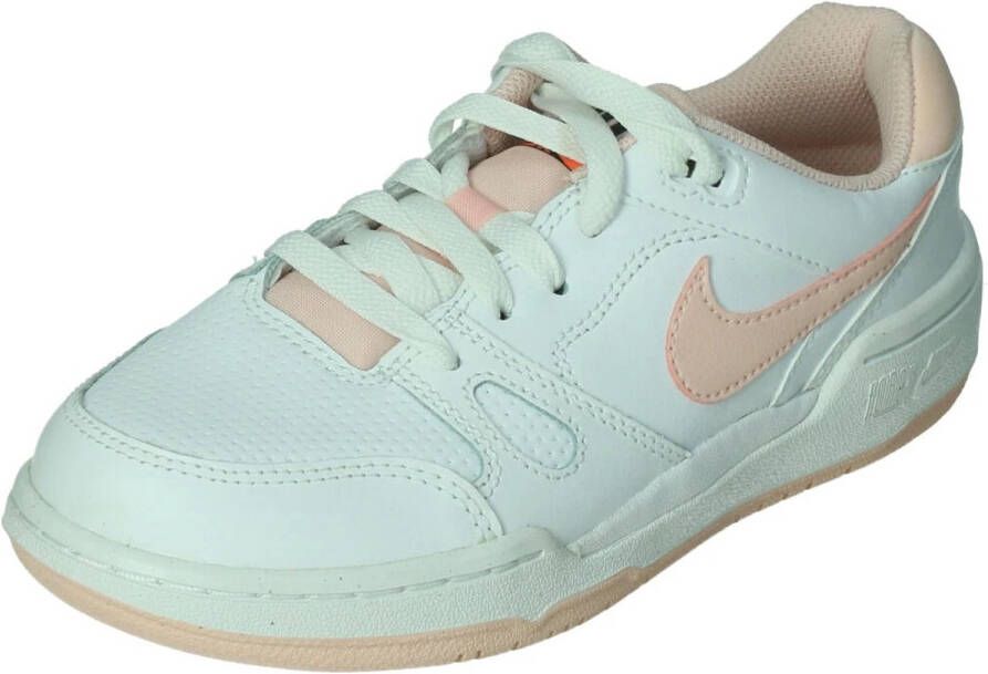 Nike Full Force Sneakers White Pink Kids