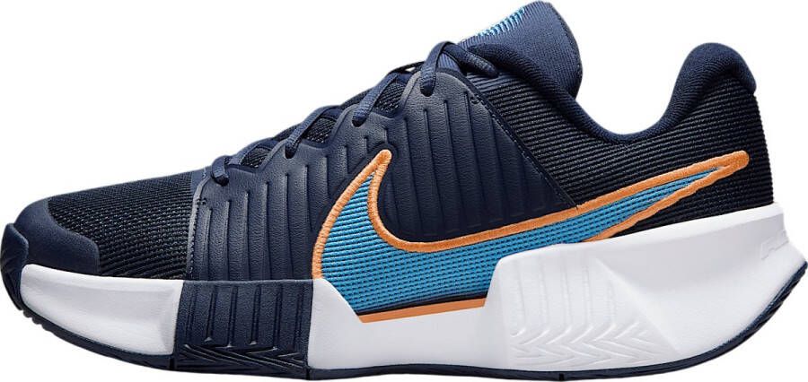 Nike GP Challenge Pro Hard Court Blauw Oranje Wit Tennisschoenen Unisex Doos Zonder Deksel