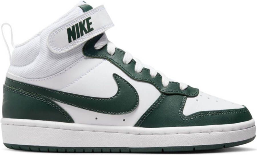 Nike Groene hoge sneaker court borough mid