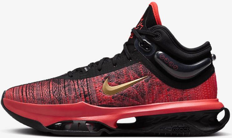 Nike GT Jump 2 Shaedon Sharpe Rood Zwart Basketbal schoenen Unisex Doos Zonder Deksel