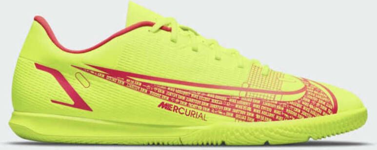 Nike Gymschoen Vapor 14 Club IC Unisex Neongeel Roze Zaal LET OP! Doos Zonder Deksel