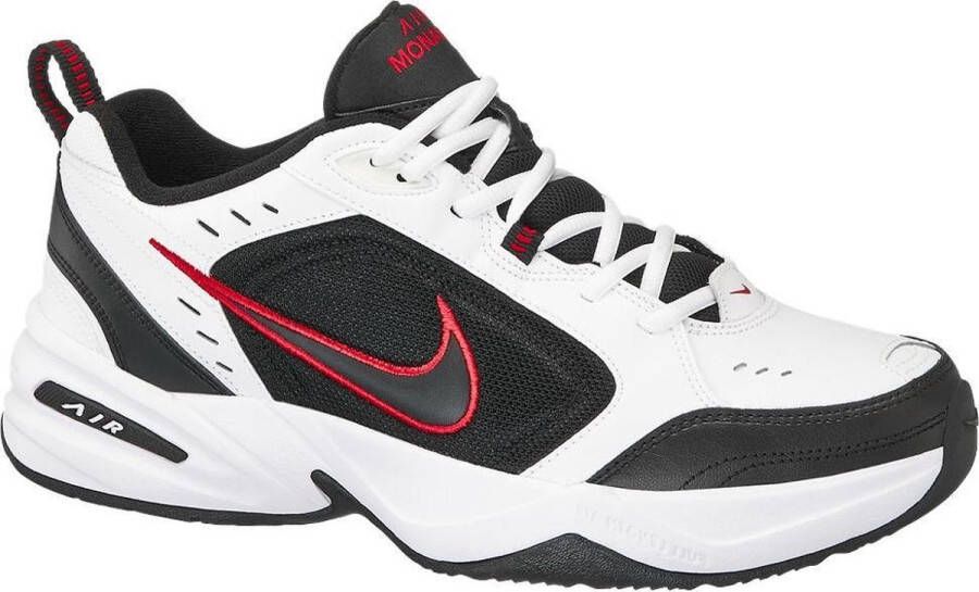 Nike Air Monarch IV Heren Schoenen Trainers Wit-Zwart 415445