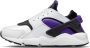 Nike Air Huarache Dames White Electric Purple Black Dames - Thumbnail 1