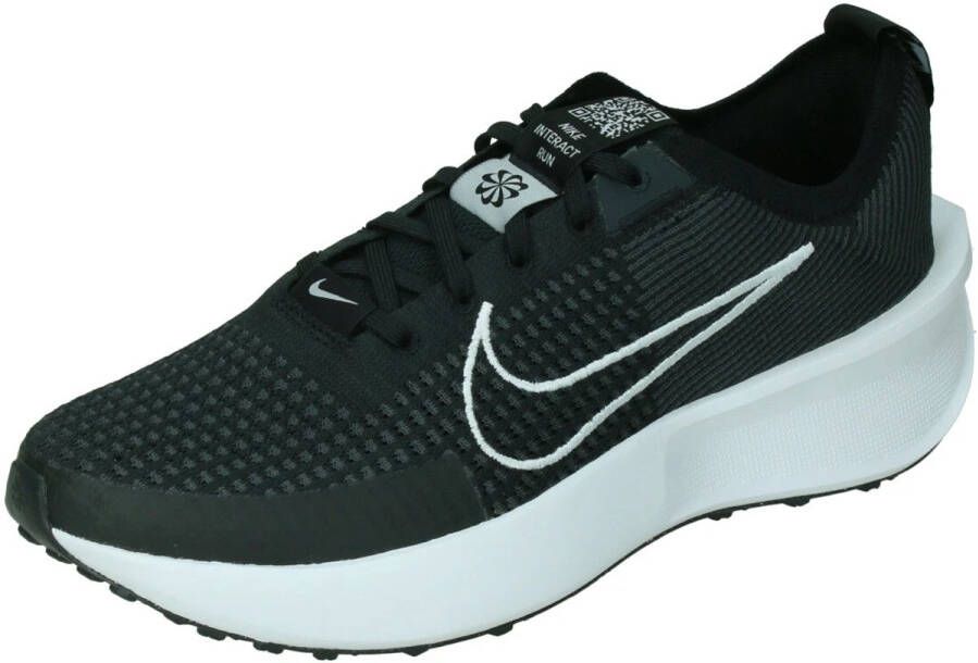 Nike interact run road running shoes in de kleur zwart