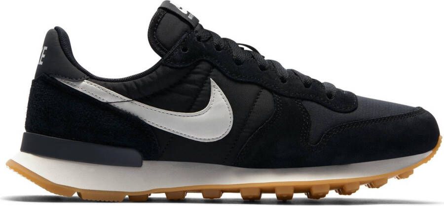 Nike Internationalist Dames Sneakers Black Summit White Anthracite Sail