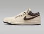 Nike Air Jordan 1 Low Premium Beige Baroque Brown Sneakers Heren - Thumbnail 1