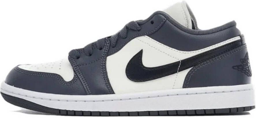 Jordan Air 1 Low Sail Dark Grey White Off-Noir- Sail Dark Grey White Off-Noir