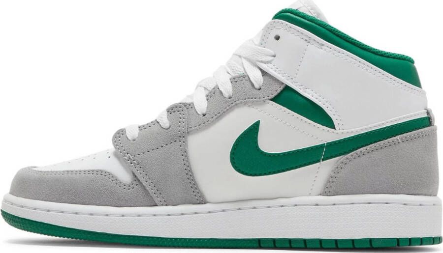 Nike Jordan 1 Mid SE White Pine Green Smoke Grey (GS) 4.5 Y DC7248