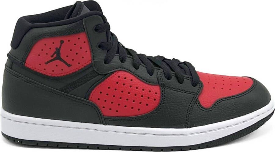 Jordan Nike Access Heren Sneakers Sport Casual schoenen Zwart Rood AR3762