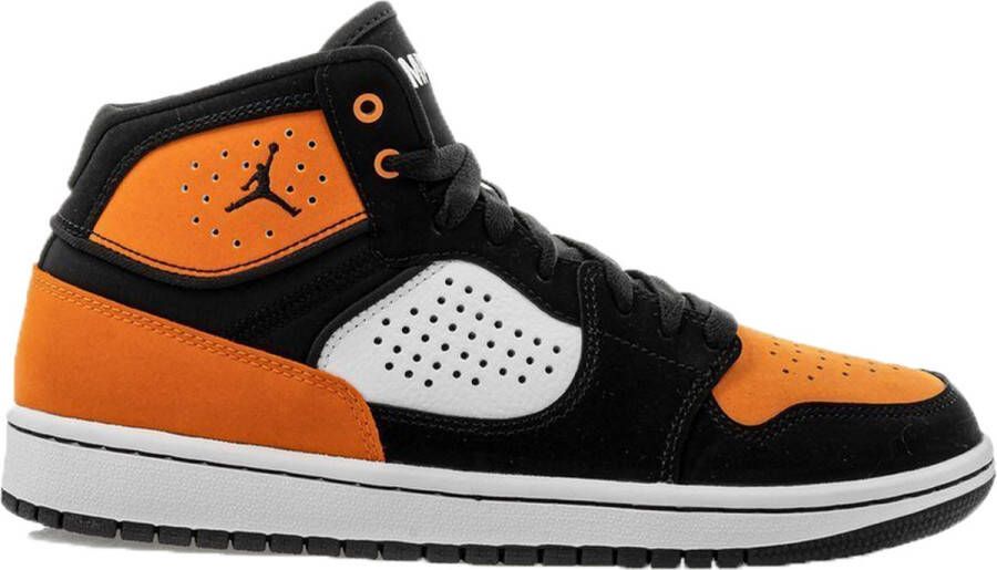 Nike Jordan Access Kinder Sneakers Wit Zwart Oranje