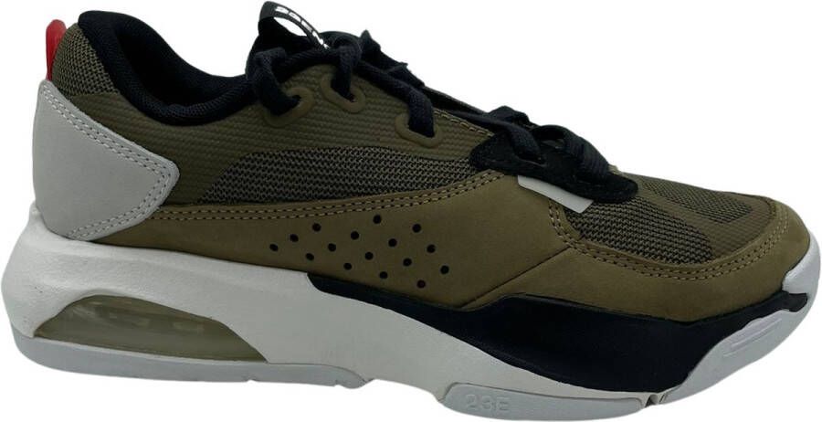 Jordan Air 200E Dames Medium Olive Summit White Brown Kelp University Red Dames