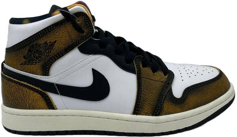 Nike Jordan air jordan mid SE Sneakers nen Black Taxi-White-Sail