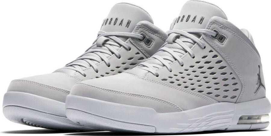 Nike Jordan Flight Origin 4 Basketbalschoenen Mannen licht grijs