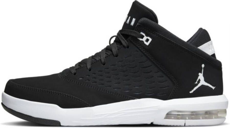 Nike Jordan Flight Origin 4 Sneakers Mannen Zwart Wit