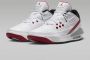 Jordan Max Aura 5 White Varsity Red Wolf Grey Black- Heren White Varsity Red Wolf Grey Black - Thumbnail 4