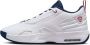 Jordan Herenschoenen Max Aura 6 White Varsity Red Midnight Navy- Heren White Varsity Red Midnight Navy - Thumbnail 1