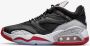 Jordan Point Lane Black Wolf Grey White University Red Heren - Thumbnail 1