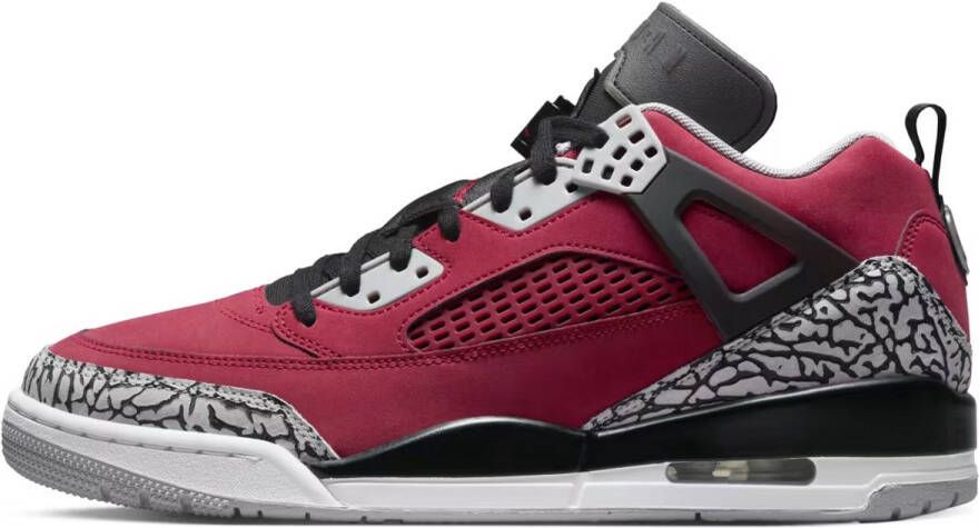 Jordan Spizike Low Basketball in rood formaten: 42.5