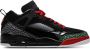 Nike Jordan Spizike Low Heren Sneaker Zwart Rood Groen Doos zonder deksel - Thumbnail 1