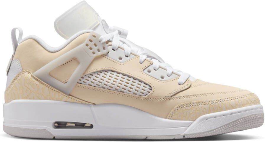 Jordan Spizike Low sail stormblue varsity red muslin men Basketball beige Schoenen