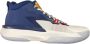 Nike Jordan Zion 1 Mannen Blauw Wit Rood Sneakers - Thumbnail 1