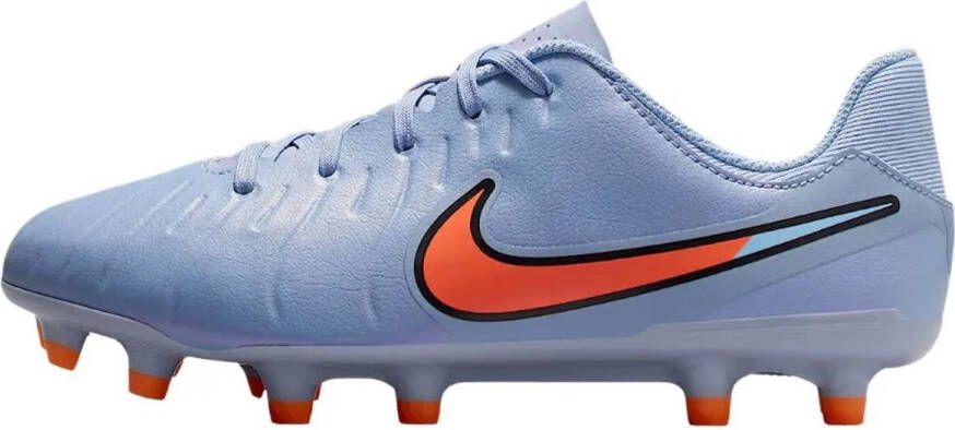 Nike jr. Legend 10 academy fg mg in de kleur marine