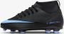Nike High top voetbalschoenen voor kleuters kids (meerdere ondergronden) Jr. Mercurial Superfly 10 Club Zwart Kind Zwart - Thumbnail 1