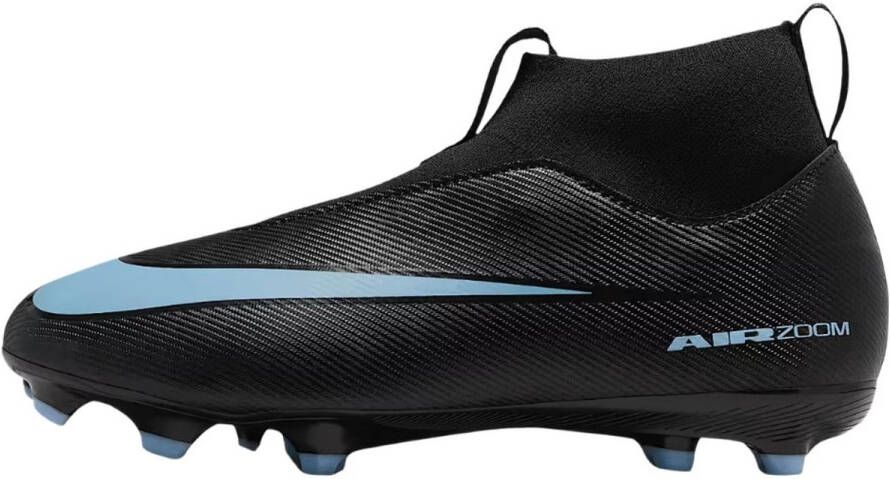 Nike jr. Mercurial superfly 10 fg in de kleur zwart